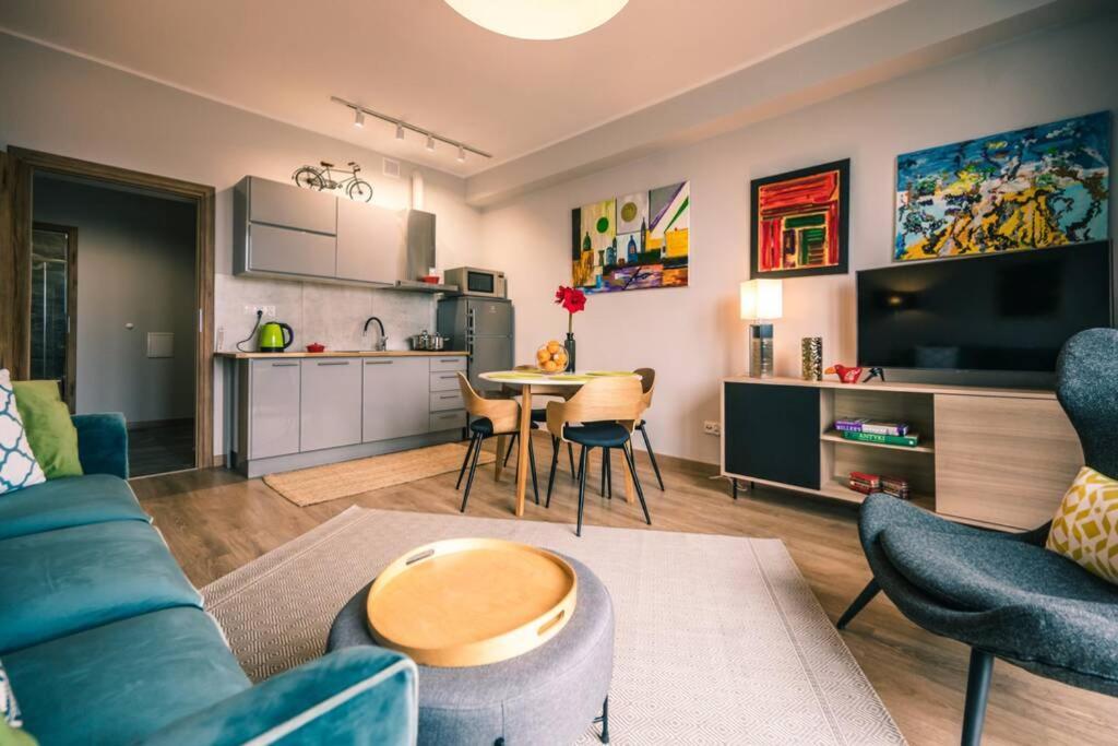 Ferienwohnung Apartament Poczta Polska, Wyjatkowy I Nowoczesny Danzig Exterior foto